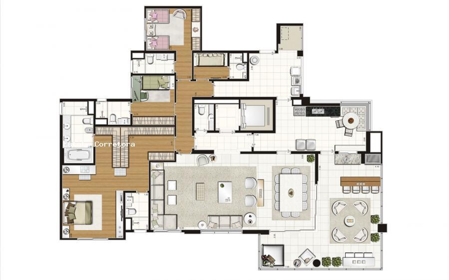 Apartamento, 3 quartos, 251 m² - Foto 33