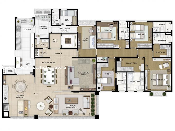 Apartamento, 4 quartos, 266 m² - Foto 29