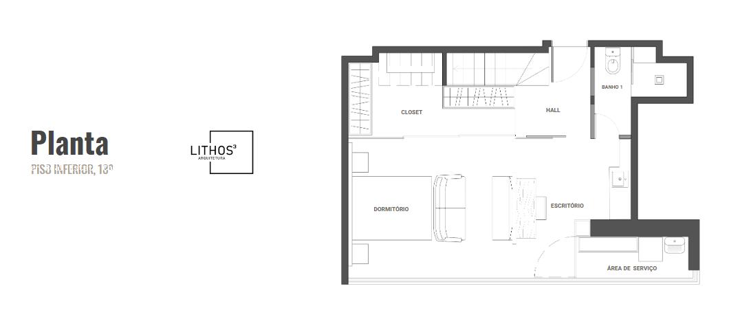 Cobertura, 1 quarto, 157 m² - Foto 31