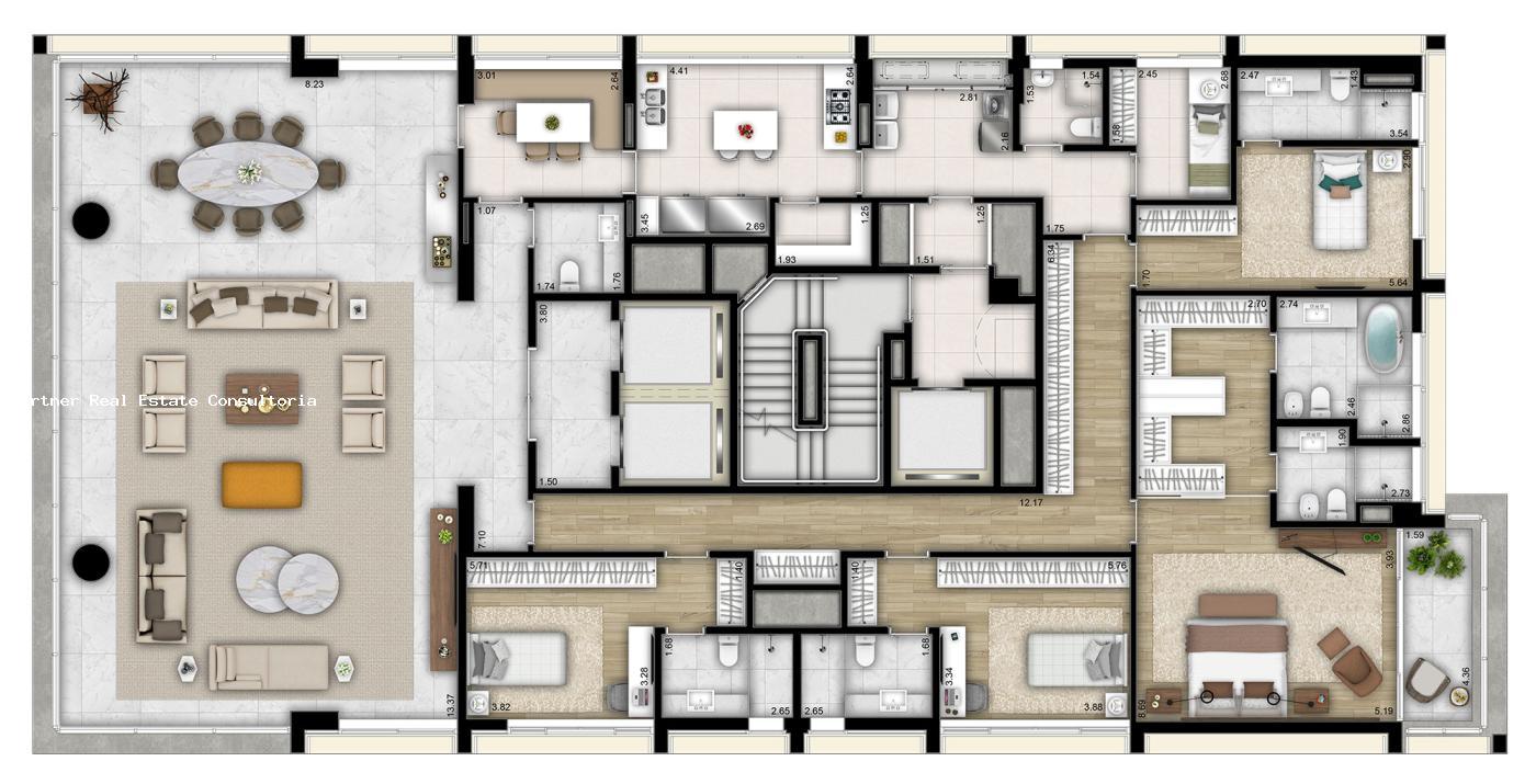 Apartamento, 4 quartos, 359 m² - Foto 10