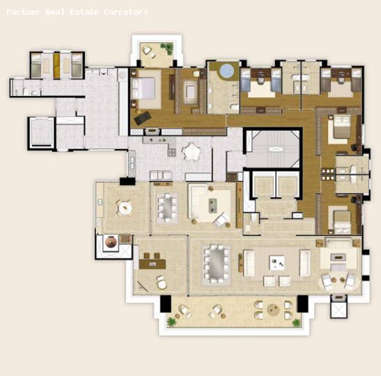 Apartamento, 5 quartos, 425 m² - Foto 2
