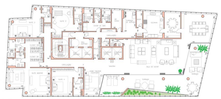 Apartamento, 5 quartos, 575 m² - Foto 11