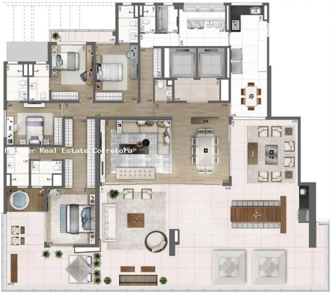 Apartamento, 3 quartos, 275 m² - Foto 2