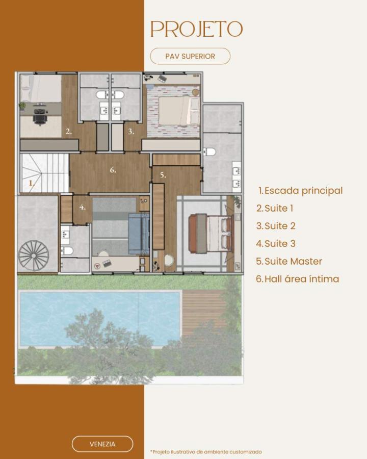 Casa de Condomínio, 4 quartos - Foto 14