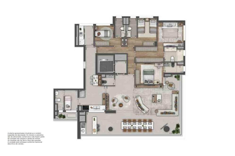 Apartamento, 4 quartos, 217 m² - Foto 8
