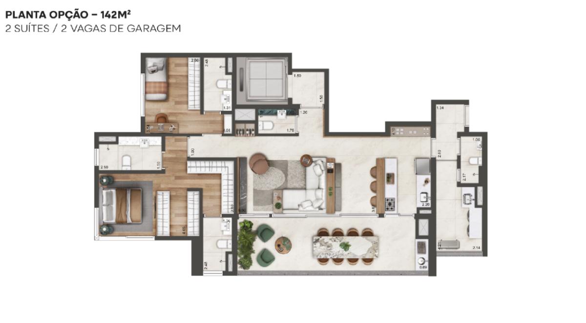 Apartamento, 3 quartos, 25000 m² - Foto 22