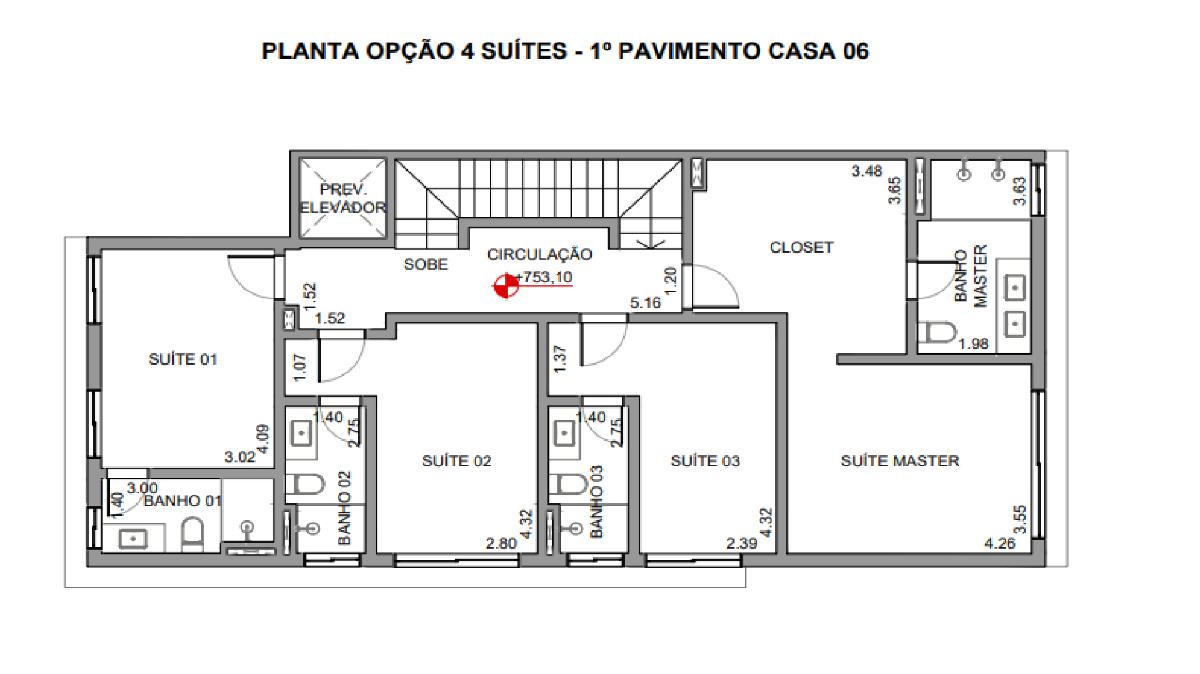 Casa de Condomínio, 4 quartos - Foto 14