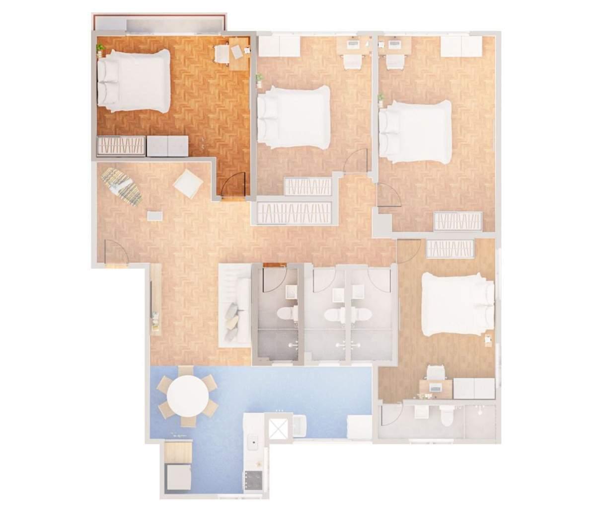 Apartamento, 4 quartos, 145 m² - Foto 8