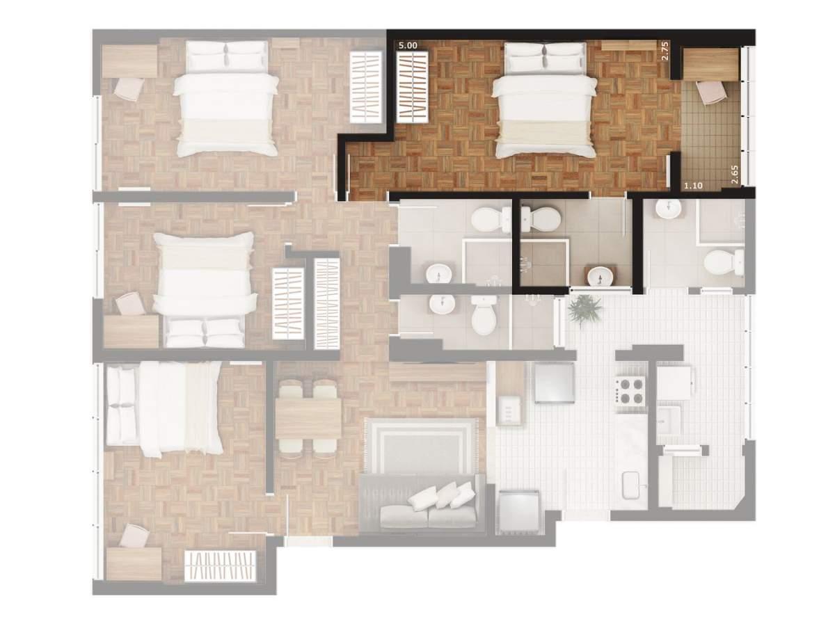 Apartamento, 5 quartos, 146 m² - Foto 11