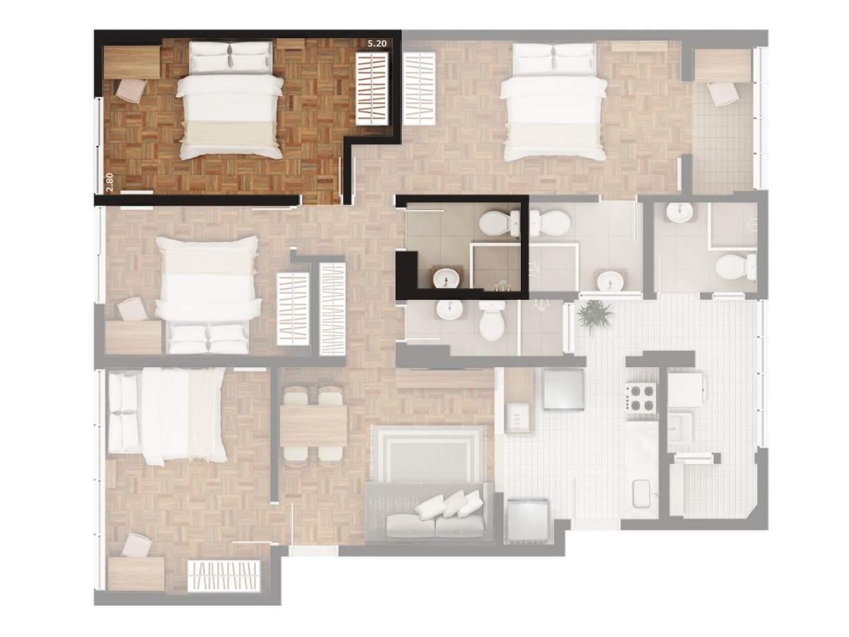 Apartamento, 5 quartos, 146 m² - Foto 17