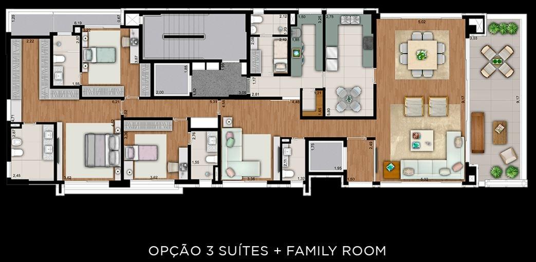 Apartamento, 3 quartos, 280 m² - Foto 13