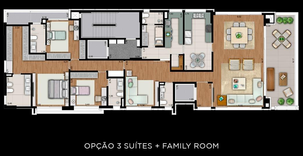 Apartamento, 3 quartos, 280 m² - Foto 14
